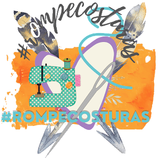 Logo de rompecosturas mejorado con la primea o en blanco